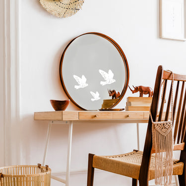 Birds Mirror Decals